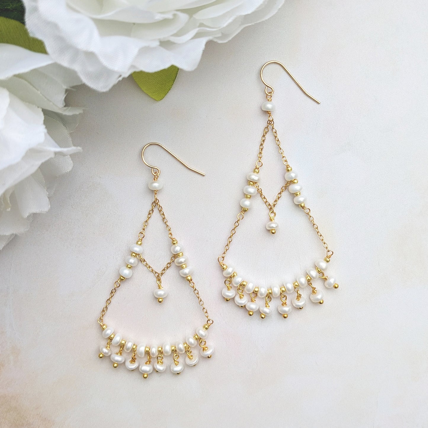 Statement Bridal Earrings - Susie Warner