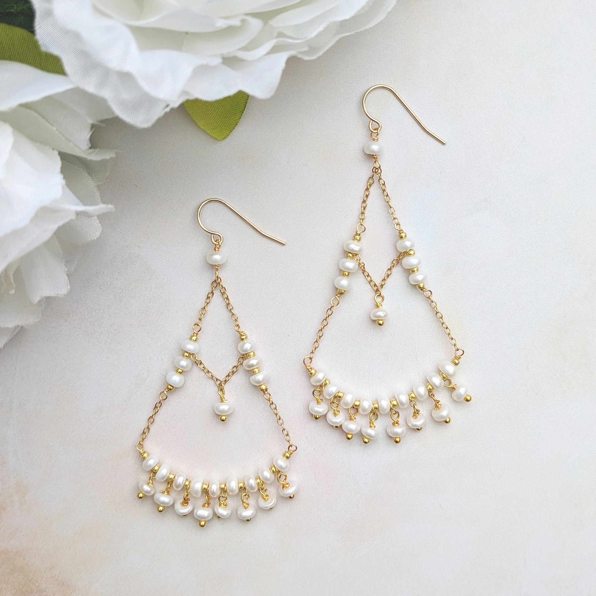 Statement Bridal Earrings - Susie Warner