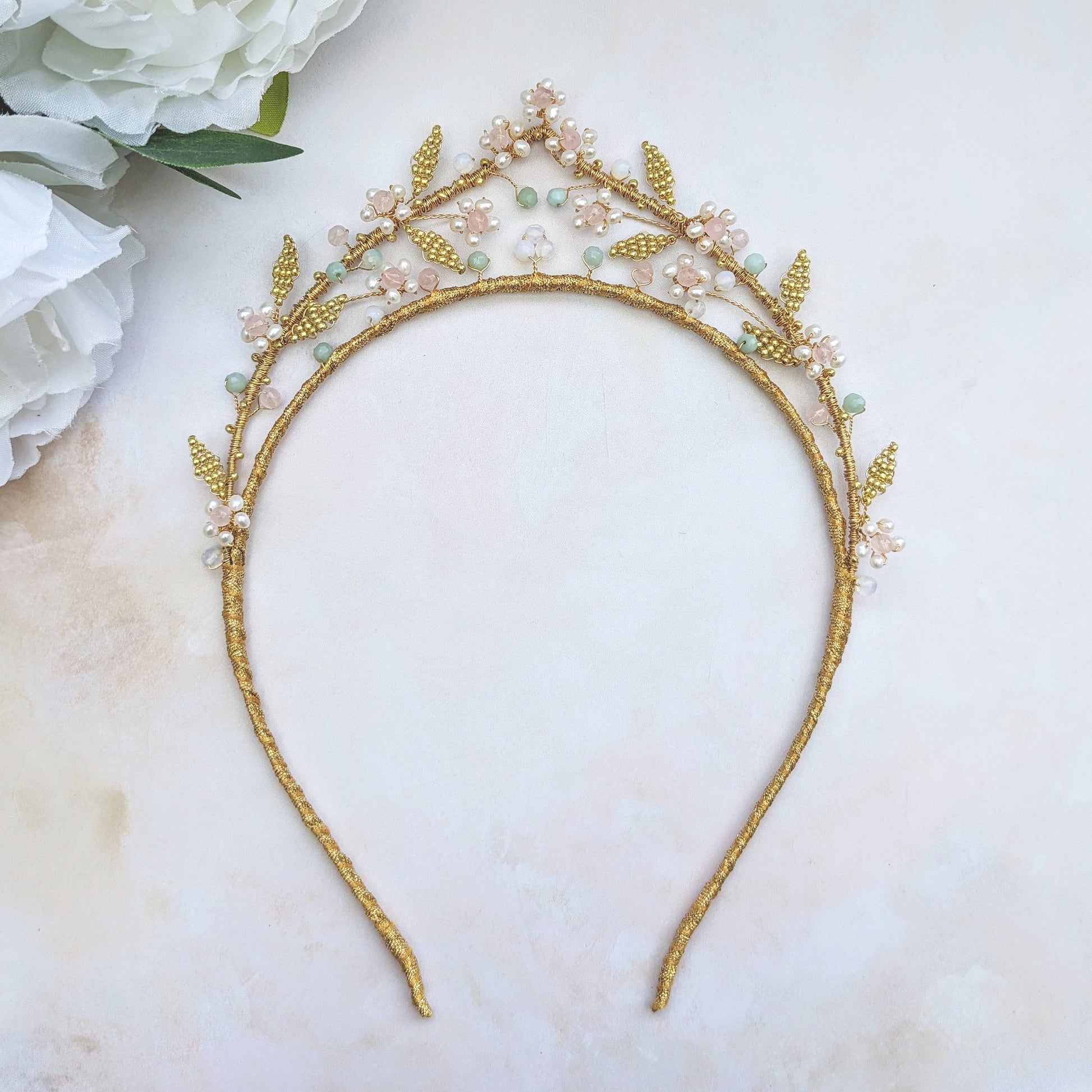 Nature inspired bridal crown - Susie Warner